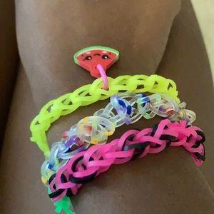 Rainbow loom bracelets